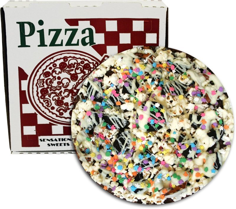 Gourmet Chocolate Pizza with Pizazz™ 10" (Oreos® Combo w/ Decorations)