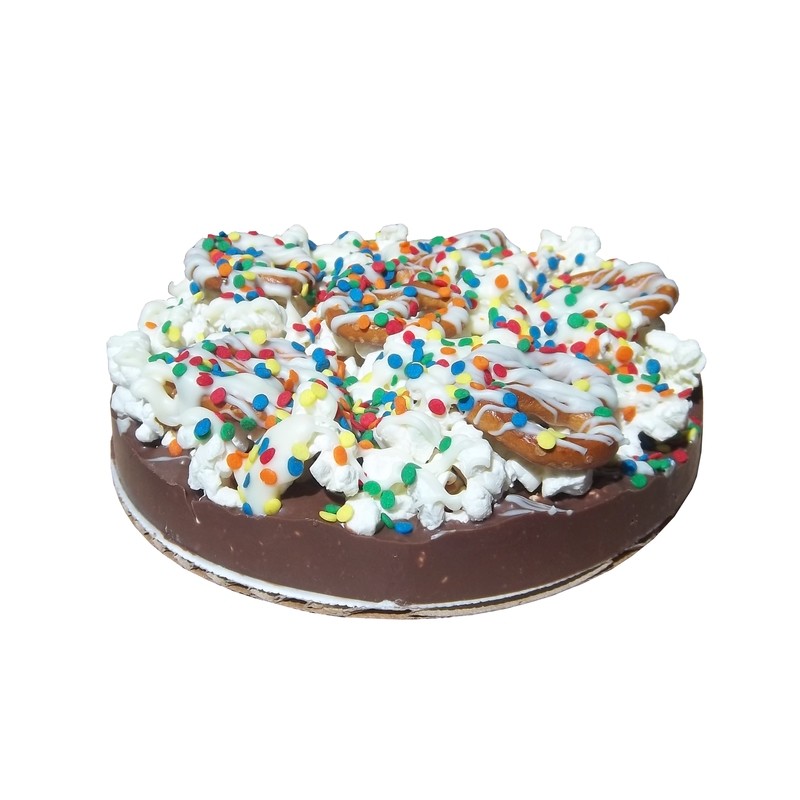 Gourmet Chocolate Pizza with Pizazz ( 6" Mini Decorated)