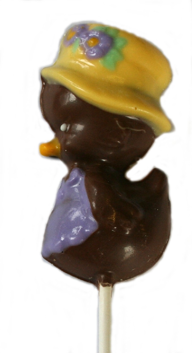 Chocolate Lollipops - Pollylops® - Chick with Hat