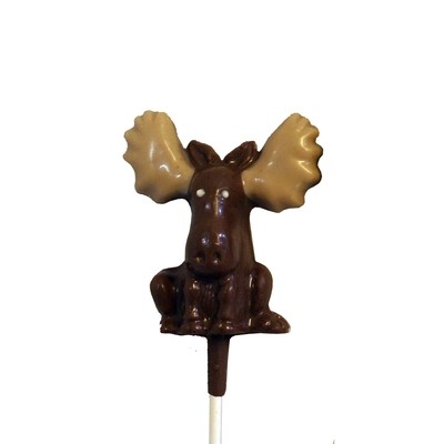 Chocolate Lollipops - Pollylops® Chocolate Moose)