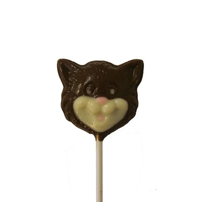 Chocolate Lollipops - Pollylops® - Cat Face