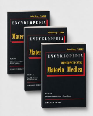Encyklopedia Homeopatycznej Materia Medica tomy 1-3, 4-5, 6-9 - J.H. Clarke