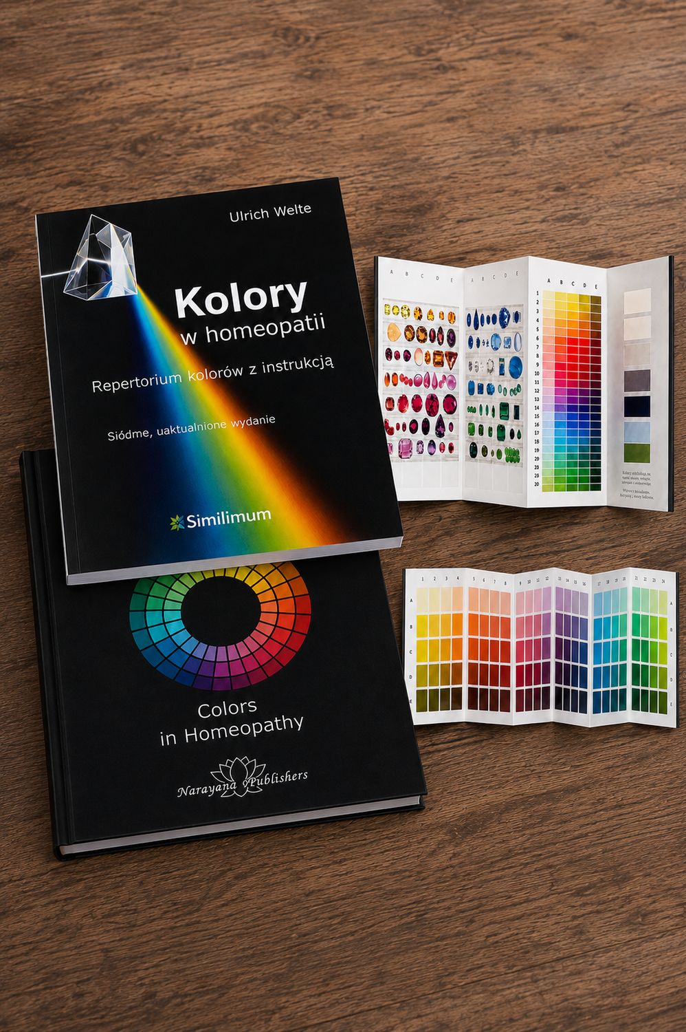 Kolory w homeopatii - repertorium z instrukcją plus tablice barw NOWE WYDANIE 2026 POPRAWIONE I ROZSZERZONE - Ulrich Welte