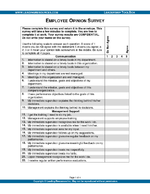 Employee Opinion Survey
