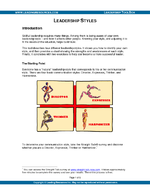 Straight Talk Leadership Styles