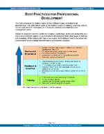 Professional Development Best Practices