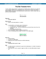 The Six Thinking Hats