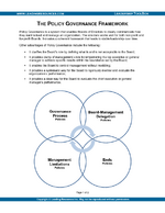 The Policy Governance Framework