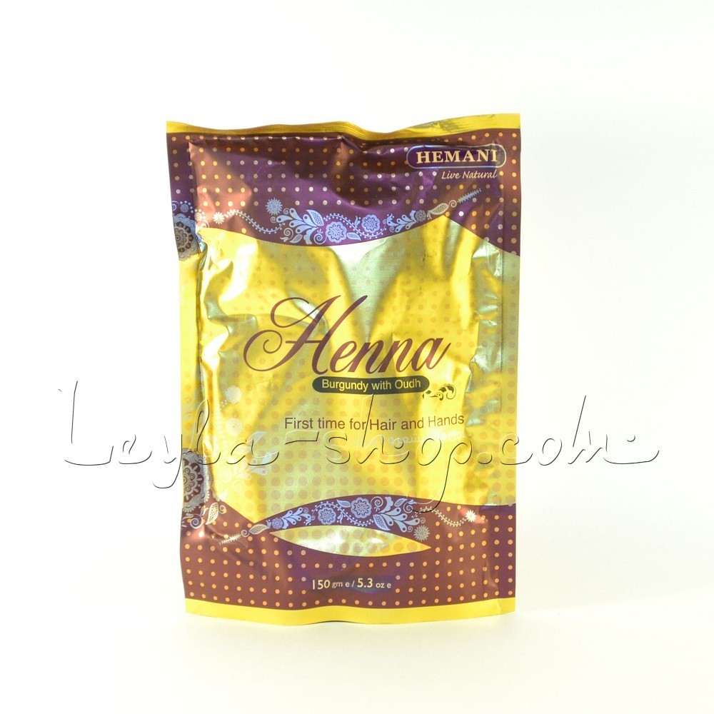 Хна для волос Henna Burgundy with Oudh Hemani