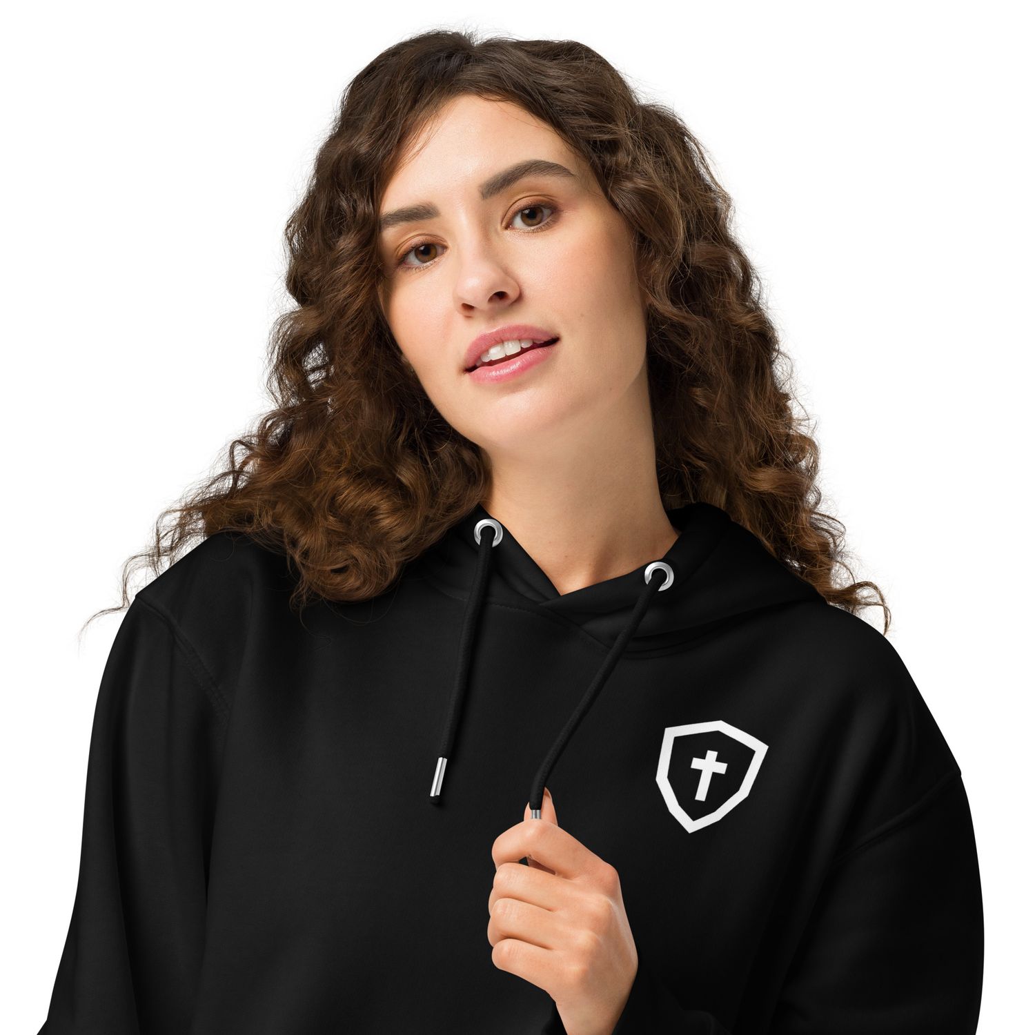 SHIELD OF FAITH ORGANIC HOODIE