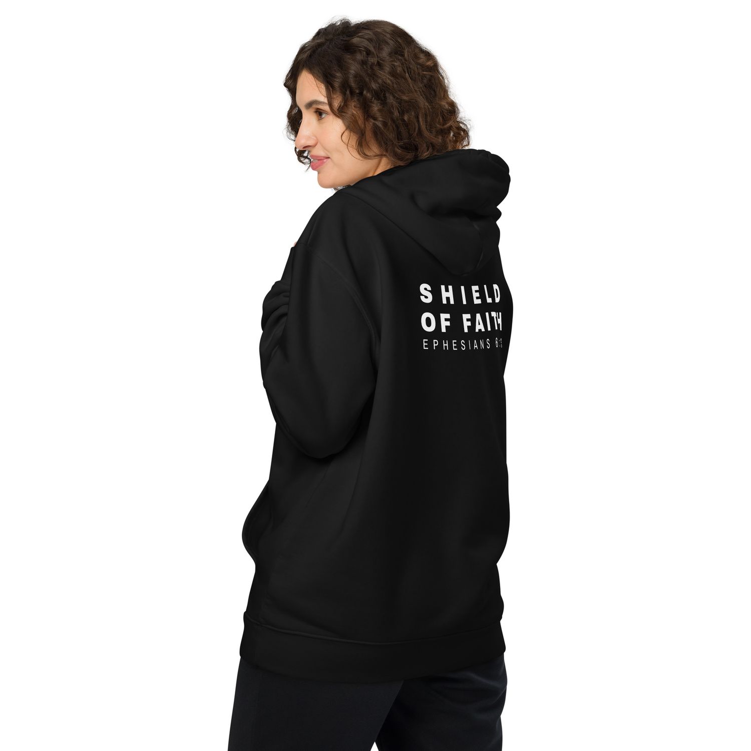 SHIELD OF FAITH ORGANIC HOODIE