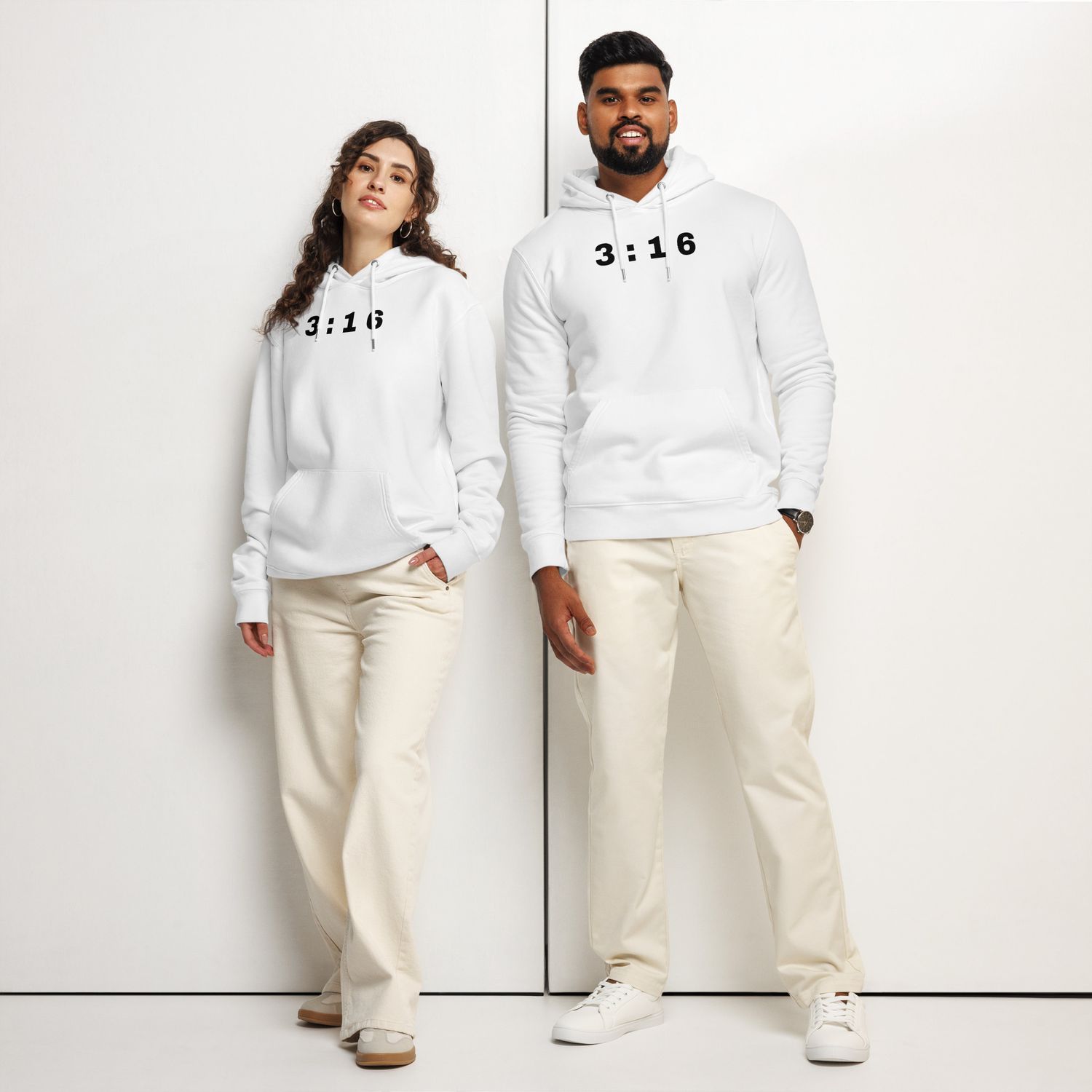 Unisex essential organic hoodie