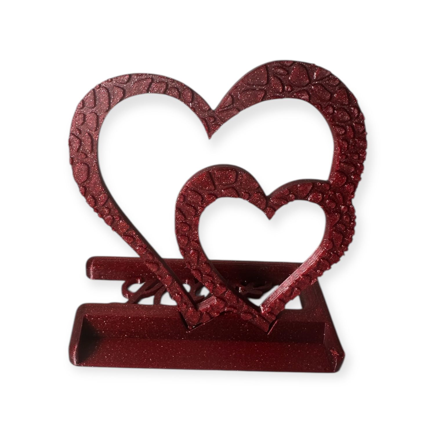 Stojak na telefon Dwa Serca