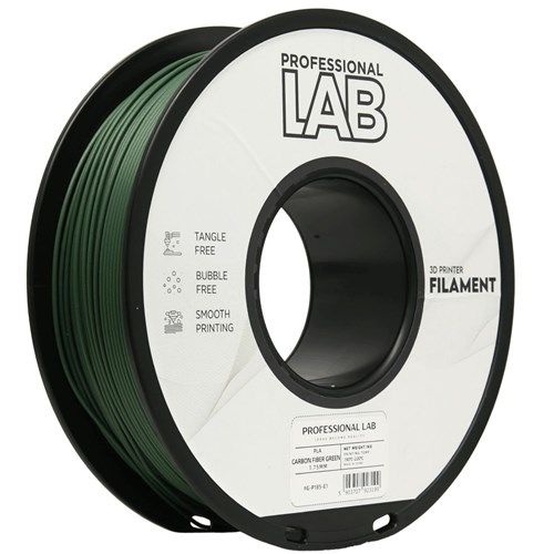 PLA CARBON FIBER GREEN | PROFESIONAL LAB