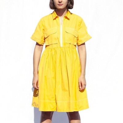 W'MENSWEAR FIELD DRESS IN SAFETY YELLOW W'MENSWEAR FIELD DRESS IN SAFETY YELLOW