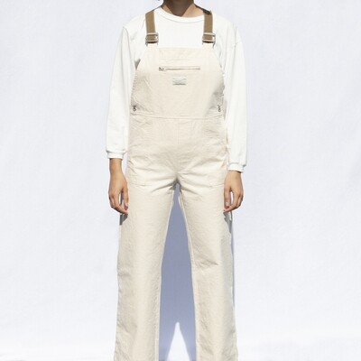W'MENSWEAR RESEARCH DUNGAREE IN VINTAGE CANVAS W'MENSWEAR RESEARCH DUNGAREE IN VINTAGE CANVAS