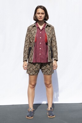 W'MENSWEAR SAILCLOTH JACKET IN PAISLEY W'MENSWEAR SAILCLOTH JACKET IN PAISLEY