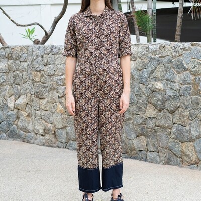 W'MENSWEAR LIMITED EDITION RESEARCH COVERALL IN PAISLEY W'MENSWEAR LIMITED EDITION RESEARCH COVERALL IN PAISLEY