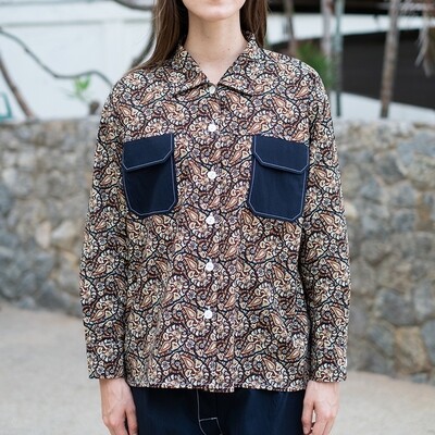 W'MENSWEAR LIMITED EDITION MOSQUITO SHIRT IN PAISLEY W'MENSWEAR LIMITED EDITION MOSQUITO SHIRT IN PAISLEY