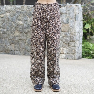 W'MENSWEAR LIMITED EDITION MARINE PANTS IN PAISLEY W'MENSWEAR LIMITED EDITION MARINE PANTS IN PAISLEY