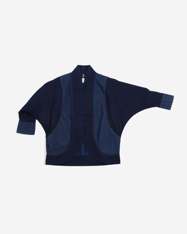 W'MENSWEAR Paddy Cloak in Indigo W'MENSWEAR Paddy Cloak in Indigo