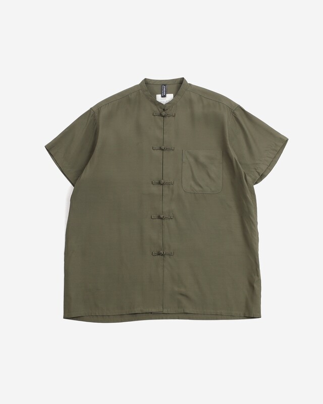 W'MENSWEAR PADDY SHIRT IN GREEN W'MENSWEAR PADDY SHIRT IN GREEN