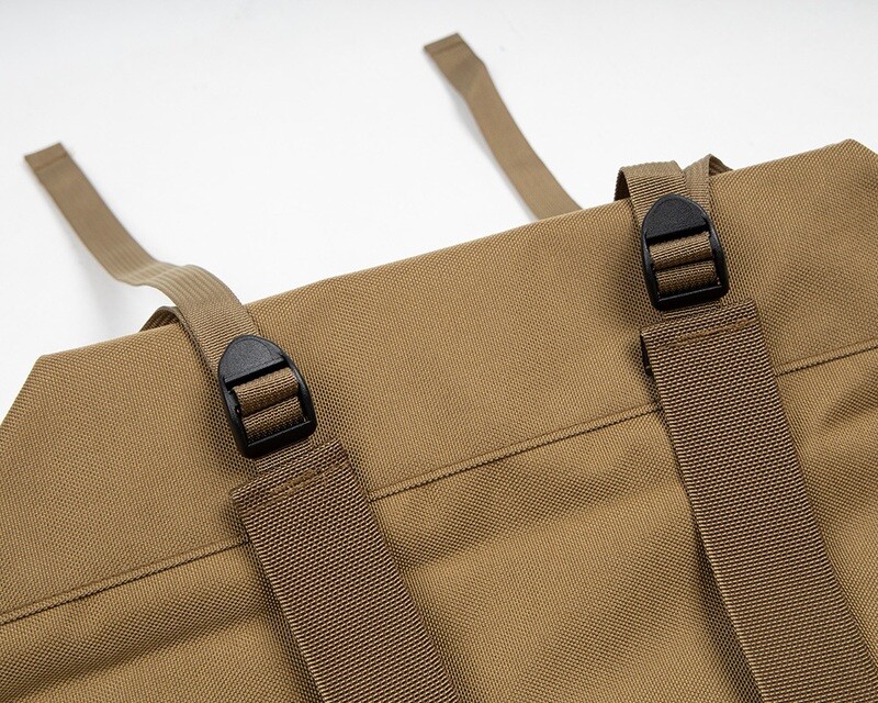 BIP ZIPPER BACKPACK IN BEIGE
