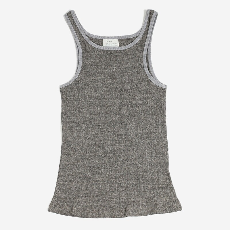 W&#39;menswear Combat Tank in Grey