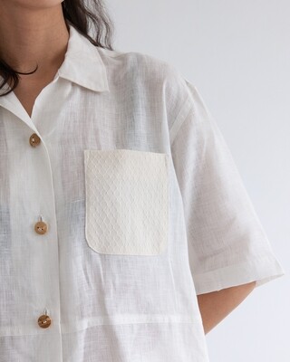 W'MENSWEAR UNISEX REC SHIRT IN LINEN W'MENSWEAR UNISEX REC SHIRT IN LINEN
