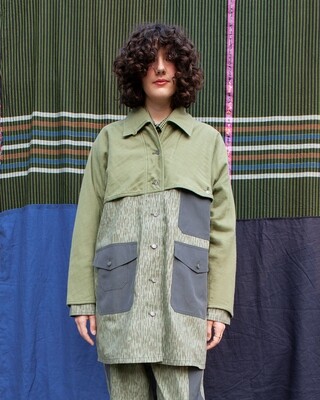 W'MENSWEAR HUNTER FISHER JACKET IN RAIN CAMO W'MENSWEAR HUNTER FISHER JACKET IN RAIN CAMO