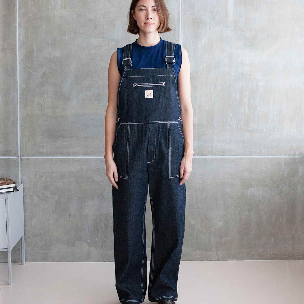 W'MENSWEAR HOLIDAY DUNGAREE IN DENIM W'MENSWEAR HOLIDAY DUNGAREE IN DENIM