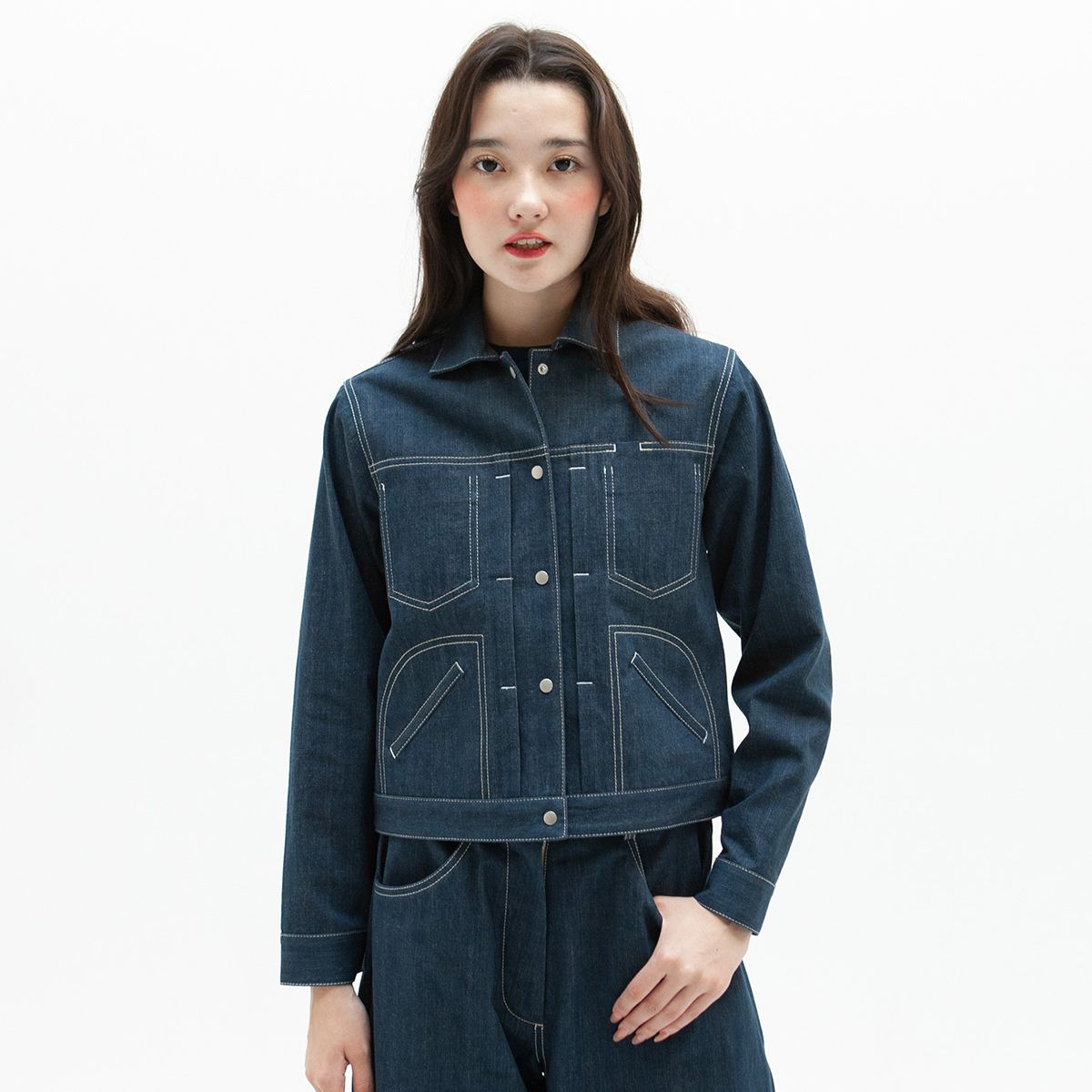 W MENSWEAR ENGINEER S JACKET IN DENIM