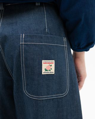 W'MENSWEAR WENDY TROUSERS IN DENIM