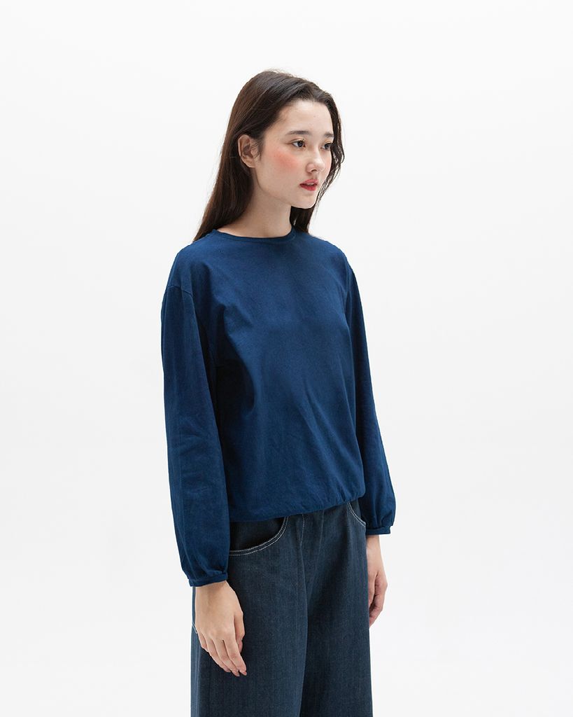 W&#39;MENSWEAR GAS STATION TEE IN INDIGO