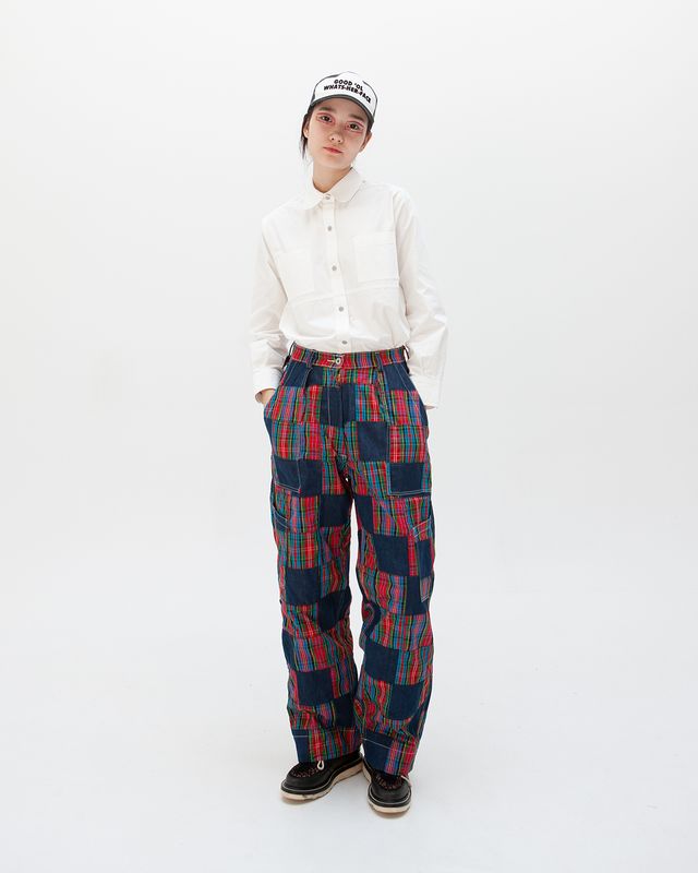 GOOD &#39;OL WHATS-HER-FACE PATCHWORK FREEDOM TROUSER