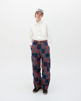 GOOD &#39;OL WHATS-HER-FACE PATCHWORK FREEDOM TROUSER