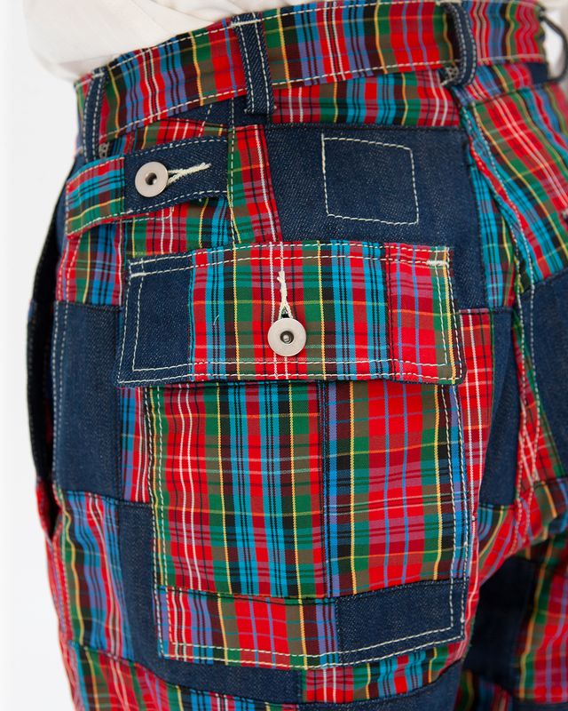 GOOD 'OL WHATS-HER-FACE PATCHWORK FREEDOM TROUSER