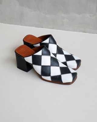 W'MENSWEAR X SONGBIRD RACING CHECK MULE