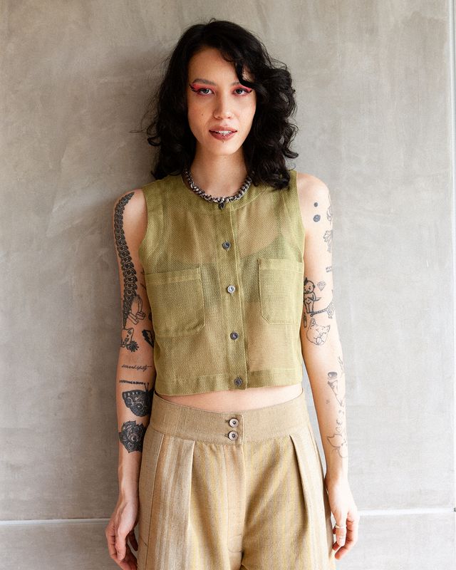 W&#39;MENSWEAR NAA SHIRT IN OLIVE