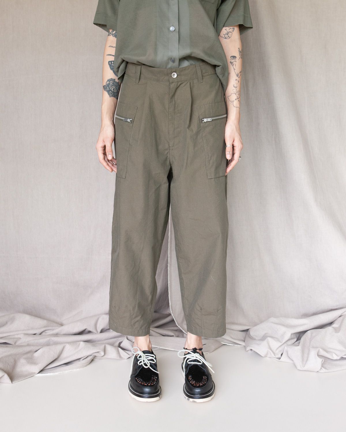 W&#39;MENSWEAR JANET PANT IN GREEN