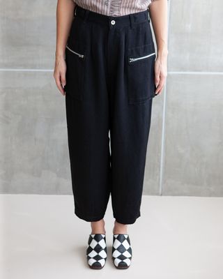W&#39;MENSWEAR JANET PANT IN BLACK