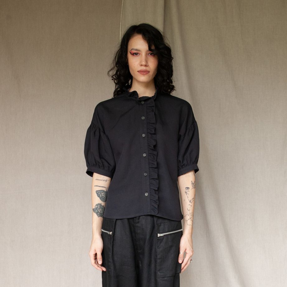 W&#39;MENSWEAR PLAY SHIRT IN BLACK