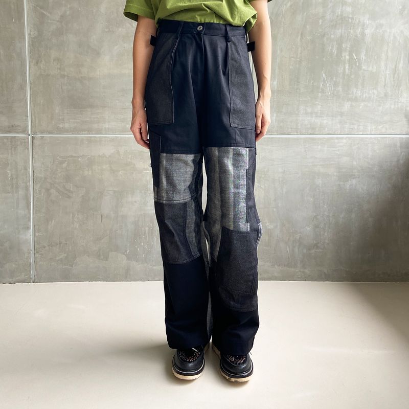 GOOD &#39;OL WHATS-HER-FACE UNISEX FREEDOM FLIGHT PANTS IN BLACK
