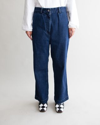 W&#39;MENSWEAR W&#39;MENS WORK JEAN IN WASHED DENIM