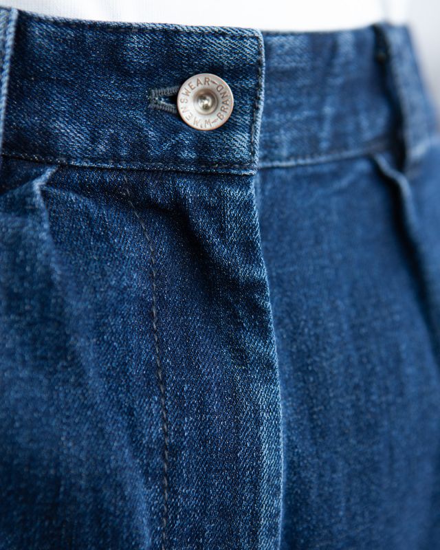 W'MENSWEAR W'MENS WORK JEAN IN WASHED DENIM