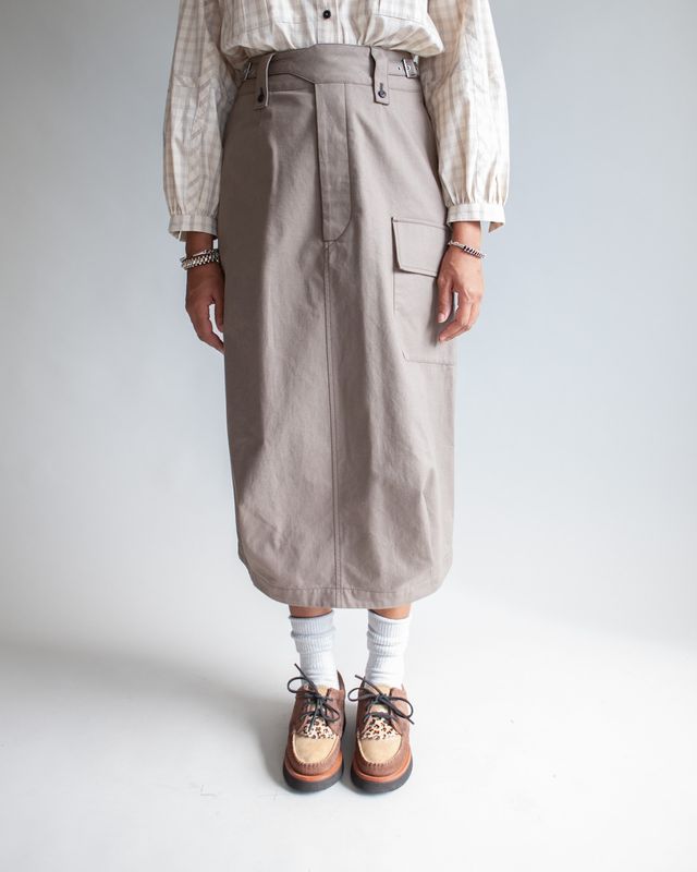 W&#39;MENSWEAR CLIMBING SKIRT IN MUSHROOM