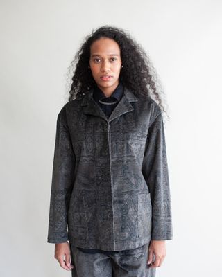 W&#39;MENSWEAR SERVICE BLAZER IN GREY