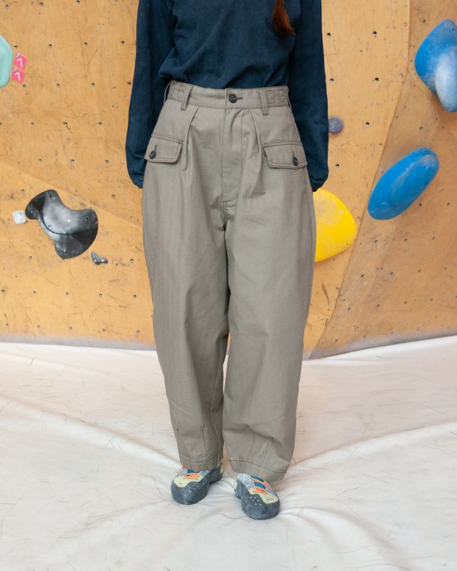 W'MENSWEAR JANE PANT IN MUSHROOM