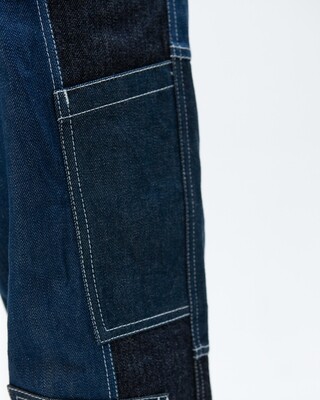 GOOD 'OL WHATS-HER-FACE UNISEX FREEDOM FLIGHT PANTS IN DENIM