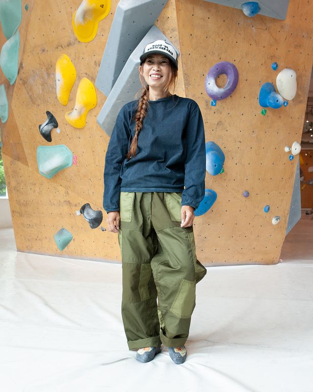 GOOD 'OL WHATS-HER-FACE UNISEX FREEDOM FLIGHT PANTS IN GREEN